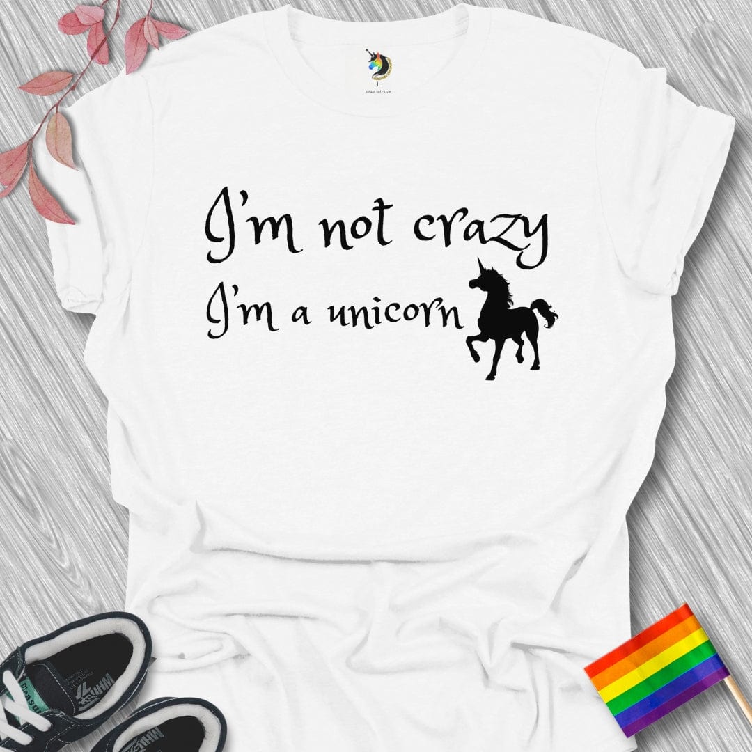 Crazy Unicorn Unisex T-Shirt