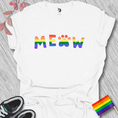 Pride Meow Paw Unisex T-Shirt