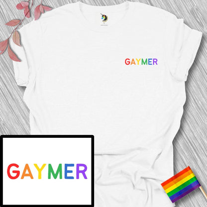 Mini Rainbow Gaymer Unisex T-Shirt