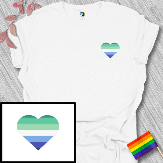 Mini Gay Heart Unisex T-Shirt