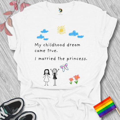 Childhood dream princess Unisex T-Shirt