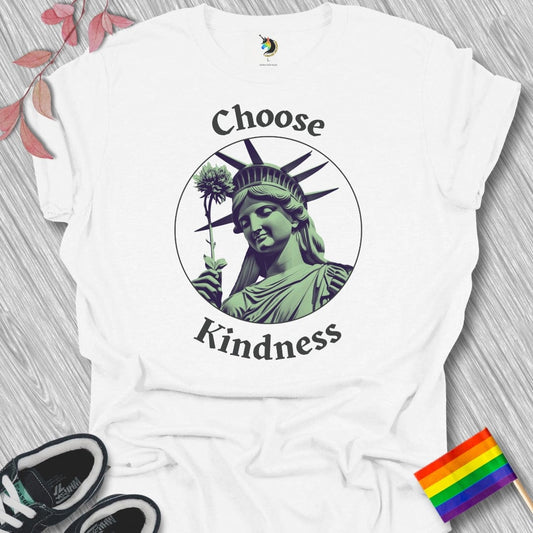 Choose Kindness Liberty Unisex T-Shirt