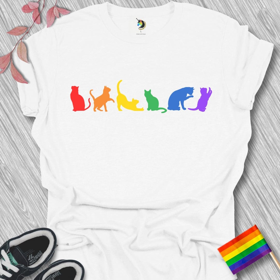 Rainbow Cats Unisex T-Shirt